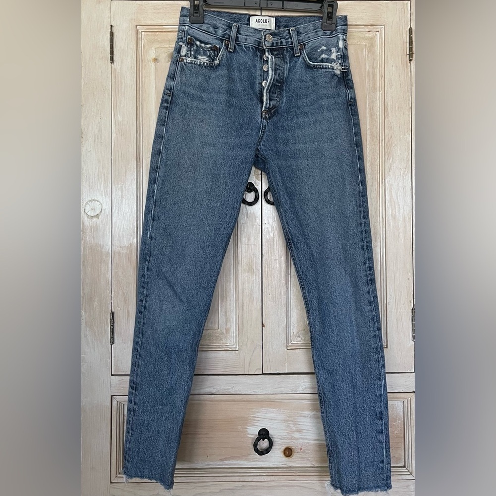 Agolde Straight Leg Jeans